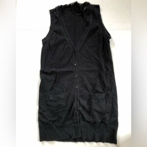 Vtg ESPIRIT Button Up Sweater Vest